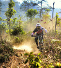 Aksi Ditra Pranata di Naravan MTB Challenge 2015